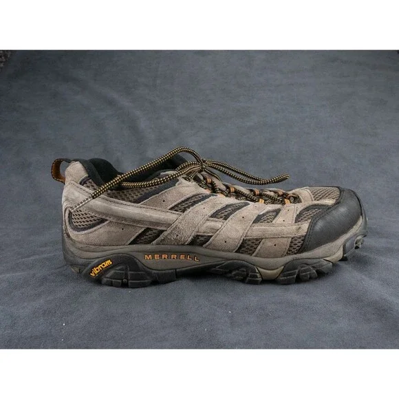 Merrell Hiking Shoes Mens 10.5 Wide Brown Moab 3 Suede Mesh Upper Gorpcore Trail - Picture 8 of 11